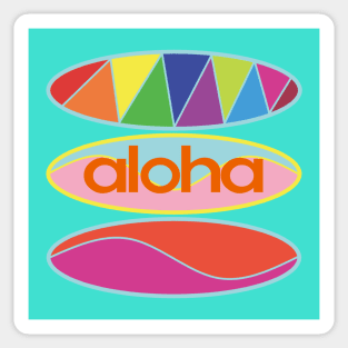 Aloha Sticker